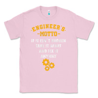 Bubblegum Pink engineer engineering mechanical profession electrical gift Classic Tee - minhPixels