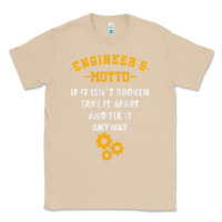 Mushroom engineer engineering mechanical profession electrical gift Classic Tee - minhPixels