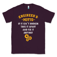 Plum engineer engineering mechanical profession electrical gift Classic Tee - minhPixels