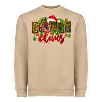Mushroom christmas granny claus Heavyweight Sweatshirt - FaDigitalArtStudio