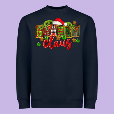Christmas Granny Claus Heavyweight Sweatshirt Designed By Fadigitalartstudio