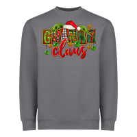 Storm christmas granny claus Heavyweight Sweatshirt - FaDigitalArtStudio