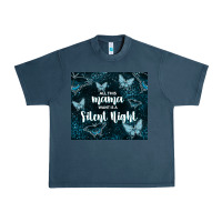 Midnight Navy all this mama want is a silent night Urban Heavy Tee - TumblerDesignByShophia