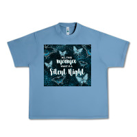 Pebble Blue all this mama want is a silent night Urban Heavy Tee - TumblerDesignByShophia