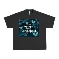 Pigment Black all this mama want is a silent night Urban Heavy Tee - TumblerDesignByShophia
