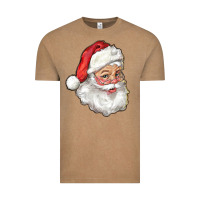 Vintage Coffee Santa Claus Vintage Tee - RanaPortraitStore