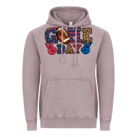 Vintage Zinc Game day red and blue Vintage Hoodie - HowdyJamesFarm