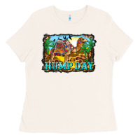 Bone hump day camel and desert Ladies Tee - BarkalooDesign