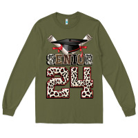 Army Green senior 24 Long Sleeve Tee - CowGirlArtShop