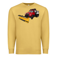 Antique Gold snow plow Premium Sweatshirt - Artiststas