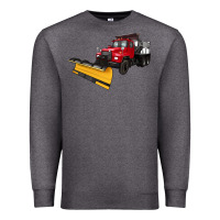 Charcoal Heather snow plow Premium Sweatshirt - Artiststas