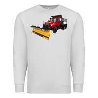 Dove Grey snow plow Premium Sweatshirt - Artiststas