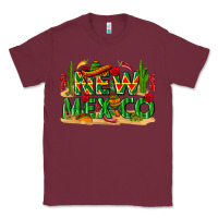 Burgundy New Mexico Classic Tee - texasbilliewilder
