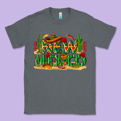 New Mexico Classic Tee Designed By Texasbilliewilder