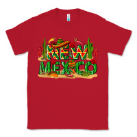 Red New Mexico Classic Tee - texasbilliewilder
