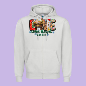 Love Comedown Luke 2.11-2 2 Zipper Hoodie Designed By Cowhidedigitalart