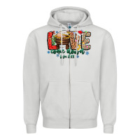 Dove Grey Love ComeDown Luke 2.11-2 2 Zipper Hoodie - CowhideDigitalArt