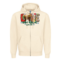 Sandshell Love ComeDown Luke 2.11-2 2 Zipper Hoodie - CowhideDigitalArt