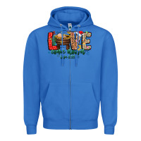 True Royal Love ComeDown Luke 2.11-2 2 Zipper Hoodie - CowhideDigitalArt