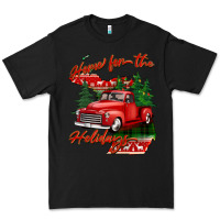 Black home for the holidays michigan Premium Tee - BarkalooDesign