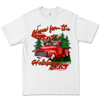 White home for the holidays michigan Premium Tee - BarkalooDesign