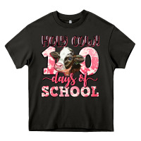 Asphalt holy cow 100 days of school Heavy Core Tee - LillyAllenDesigns