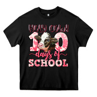 Black holy cow 100 days of school Heavy Core Tee - LillyAllenDesigns