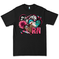 Black rn registered nurse hearts Premium Tee - Jasminsmagicworld