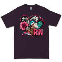 Plum rn registered nurse hearts Premium Tee - Jasminsmagicworld
