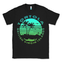 Black Bvi Tortola British Caribbean Island Souvenir Classic Tee - minhPixels