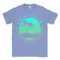 Colony Blue Bvi Tortola British Caribbean Island Souvenir Classic Tee - minhPixels