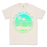 Natural Bvi Tortola British Caribbean Island Souvenir Classic Tee - minhPixels