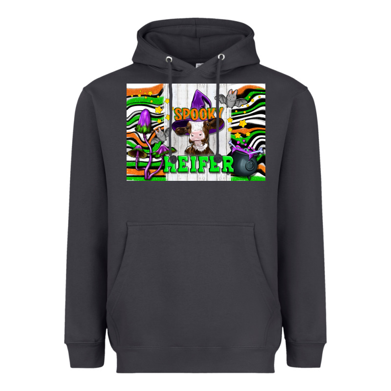 Spooky Heifer Heavyweight Hoodie by Artiststas | Teevron