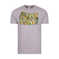 Vintage Zinc Egg hunter with plate letters Easter Day Vintage Tee - HowdyJamesFarm