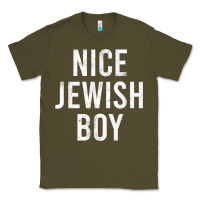 Army Green hanukkah nice jewish boy cool chanukah festival jewish gift t shirt Classic Tee - minhPixels