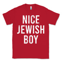 Red hanukkah nice jewish boy cool chanukah festival jewish gift t shirt Classic Tee - minhPixels