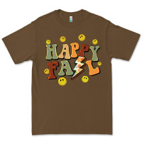 Cacao happy fall smiley face Premium Tee - BarkalooDesign