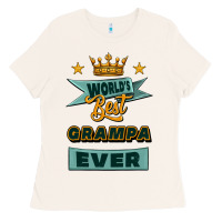 World's Best Grampa Ever Ladies Tee | Teevron