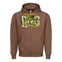 Chestnut st patricks day dog mom Zipper Hoodie - CowhideDigitalArt