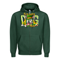 Sports Green st patricks day dog mom Zipper Hoodie - CowhideDigitalArt