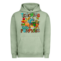 Pigment Oil Green christmas jolly teachers Urban Hoodie - AdoDesignShop
