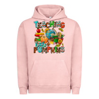 Pigment Salmon christmas jolly teachers Urban Hoodie - AdoDesignShop