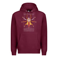 Burgundy Zenyatta Óvérwátch Zenyatta My Balls Funny Gifts Graphic Premium Hoodie - minhPixels
