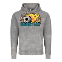 Cloud Rock Game day Soccer leopard flames fireball Vintage Hoodie - HowdyJamesFarm