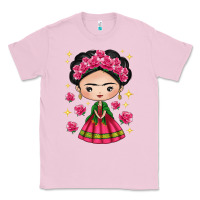 Bubblegum Pink Mexican Girl Classic Tee - texasbilliewilder