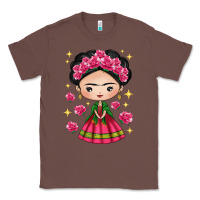 Chestnut Mexican Girl Classic Tee - texasbilliewilder