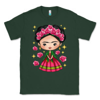 Sports Green Mexican Girl Classic Tee - texasbilliewilder