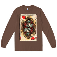 Chestnut King Of Hearts Cowboy Long Sleeve Tee - HowdyJamesFarm