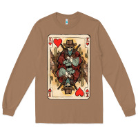 Toasted Coconut King Of Hearts Cowboy Long Sleeve Tee - HowdyJamesFarm