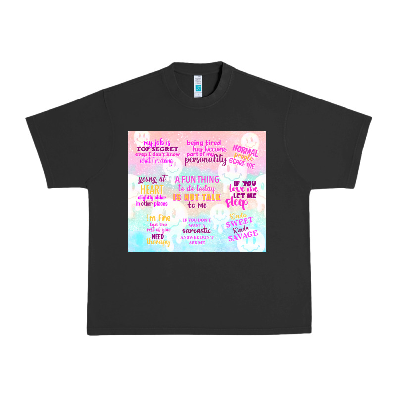 A Fun Thing To Do Today Is Not Talk To Me Urban Heavy Tee by TumblerDesignByShophia | Teevron